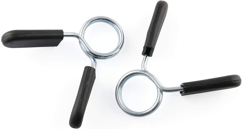 Eoutstanding Spring Collar Clip 2PCS Standard 1Inch/25mm Barbell Dumb Bell Lock Clamps Barbell Bar Clamp Dumbbell Lock Buckle - Image 2